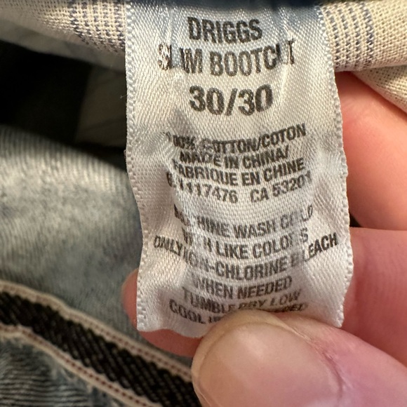 ⚡️Rad Thrashed Vintage Y2K Distressed Paint Boyfriend Fit Aeropostale Blue Jeans - Picture 9 of 13